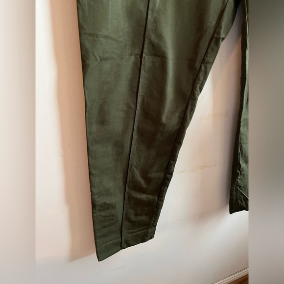 COS Men’s Green Cotton Pants Size 38 R - Picture 3 of 10